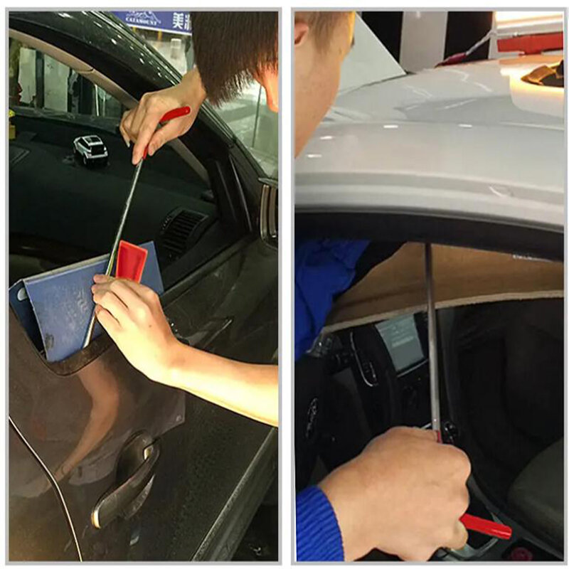 Car Dent Repair Hail Remover Hooks Rods Car Paintless Dent Removal Door ...
