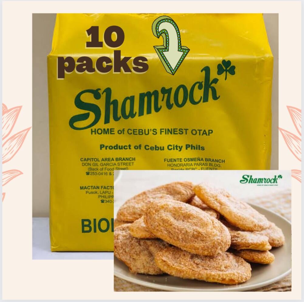 2boxes of 10packs in a BOX Pasalubong Special Shamrock Otap Lazada PH