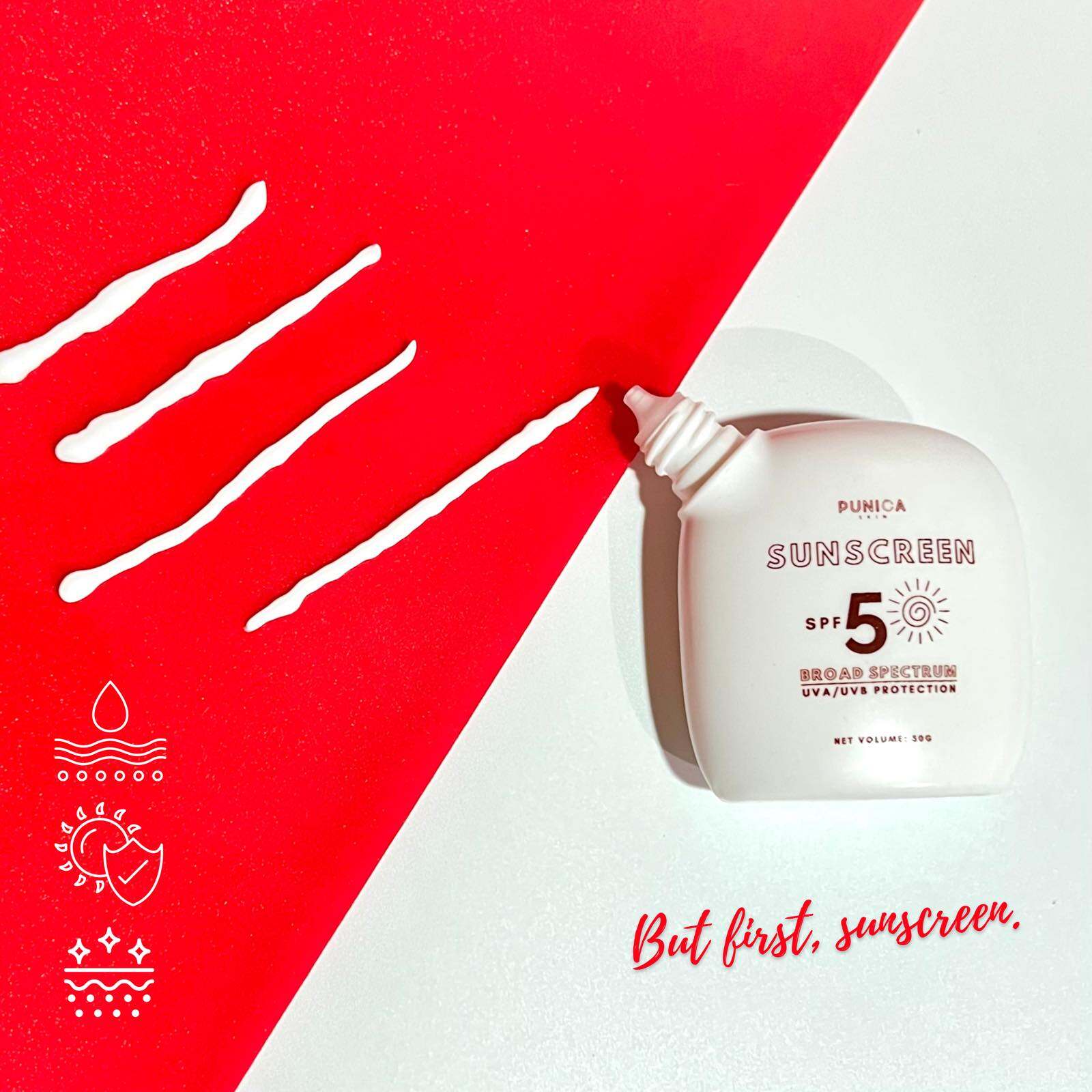 Punica Sunscreen Gel-Cream SPF50 50g Punica Skin Waterproof