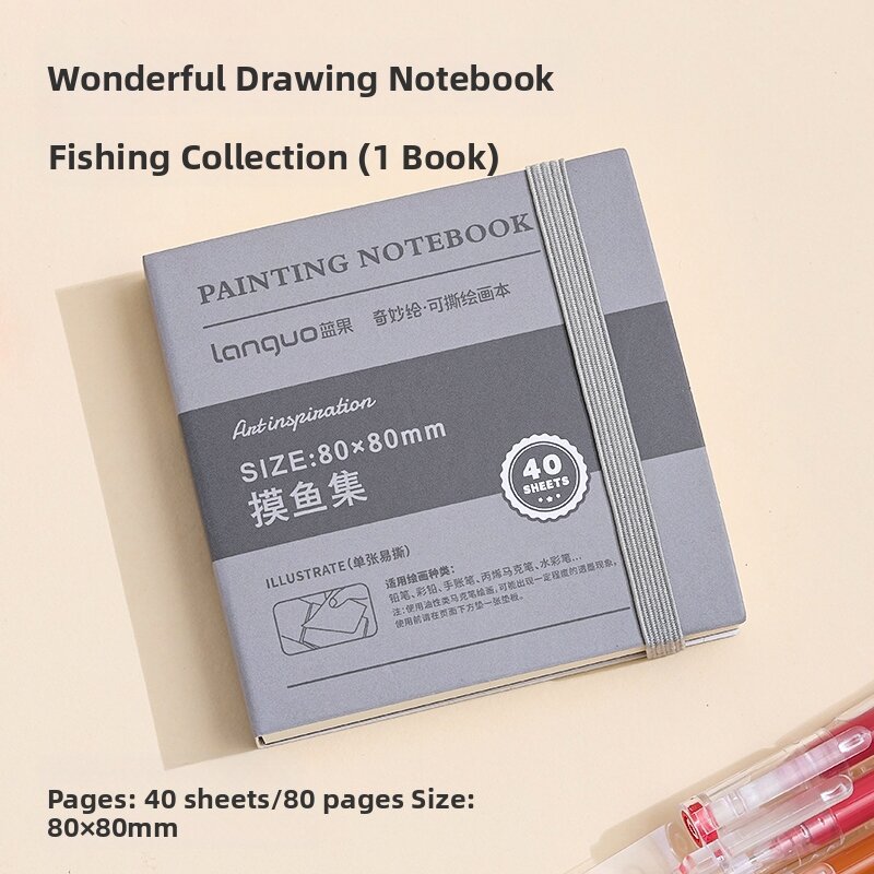 Languo | Portable 16-color Solid Watercolor Set with Pearlescent Finish