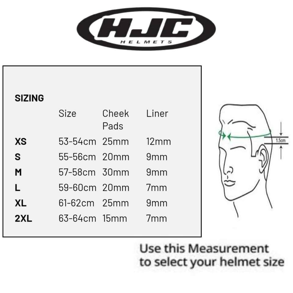 HJC C70 Curves Fullface Dual Visor Helmet | Lazada PH