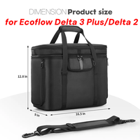 Carrying Case for Ecoflow River 2 Pro/Max Portable Power Station Bag Storage Case Waterproof for Ecoflow River 3/3 Plus