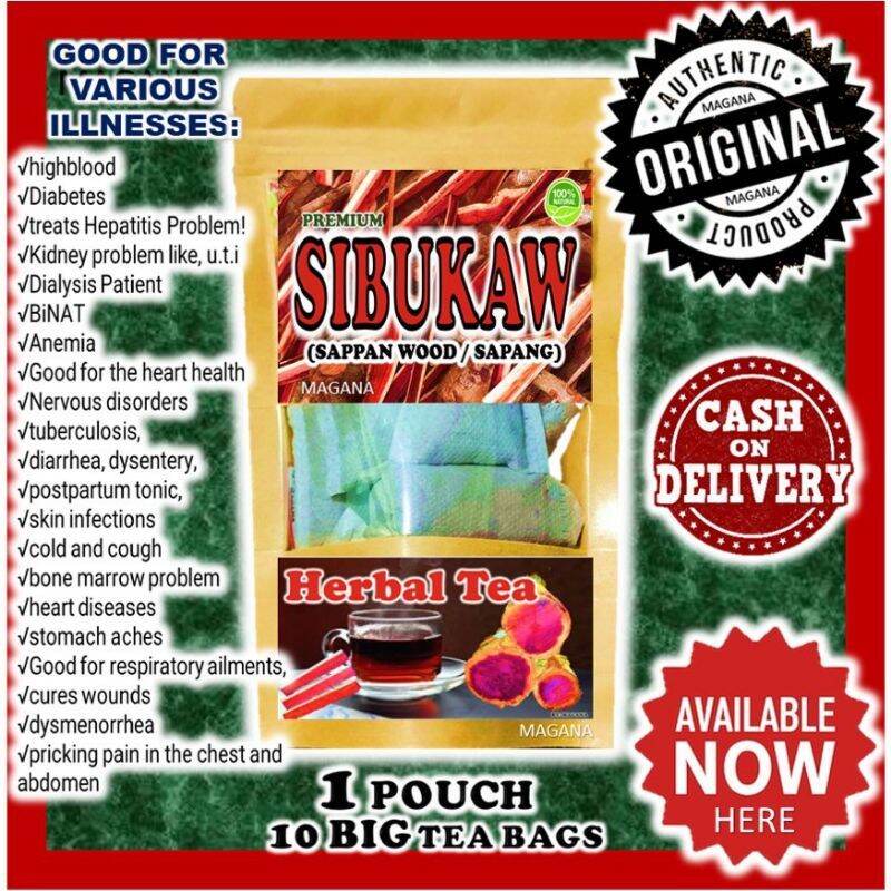 (ORIGINAL) SIBUKAW TEA 10 HERBAL TEA BAGS IN ONE POUCH Lazada PH