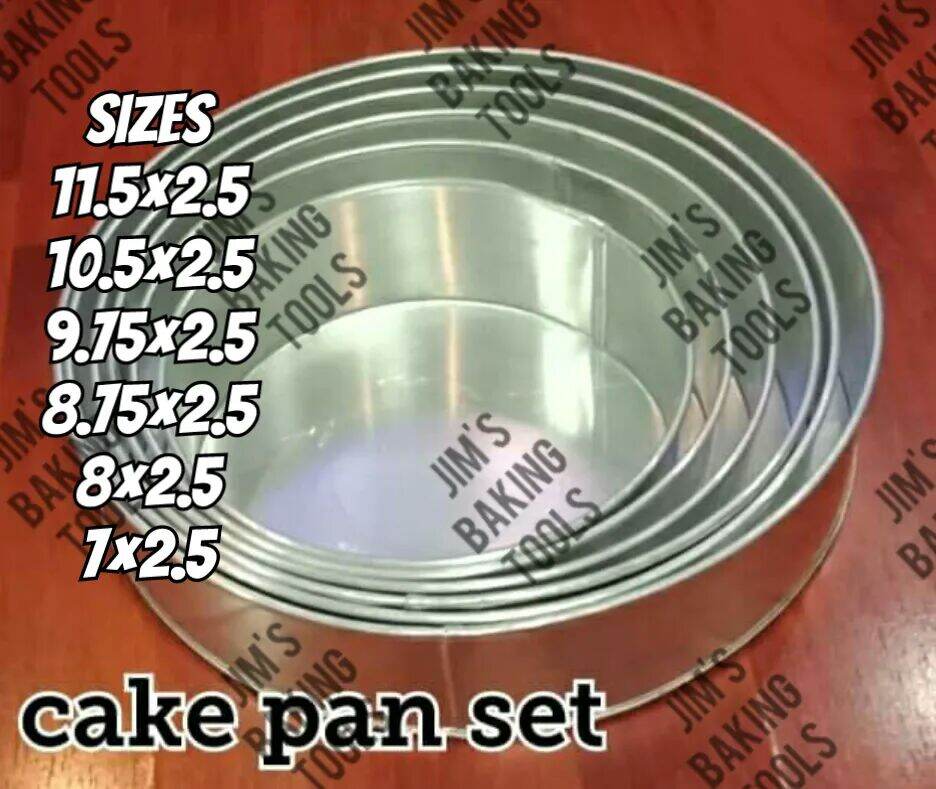 JBT CAKE PAN SET Of 6 PIECES