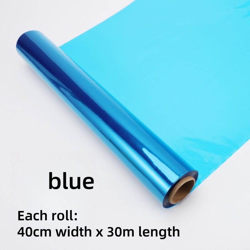 1 Pc Colored Transparent Cellophane Rolls For Gift Wrapping DIY Crafts Flower Packaging Materials Supplies