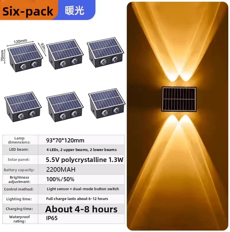 Solar Outdoor Wall Light