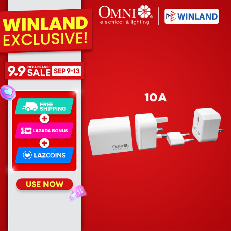 Winland Nano Universal Travel Adapter Plug - WUA-004