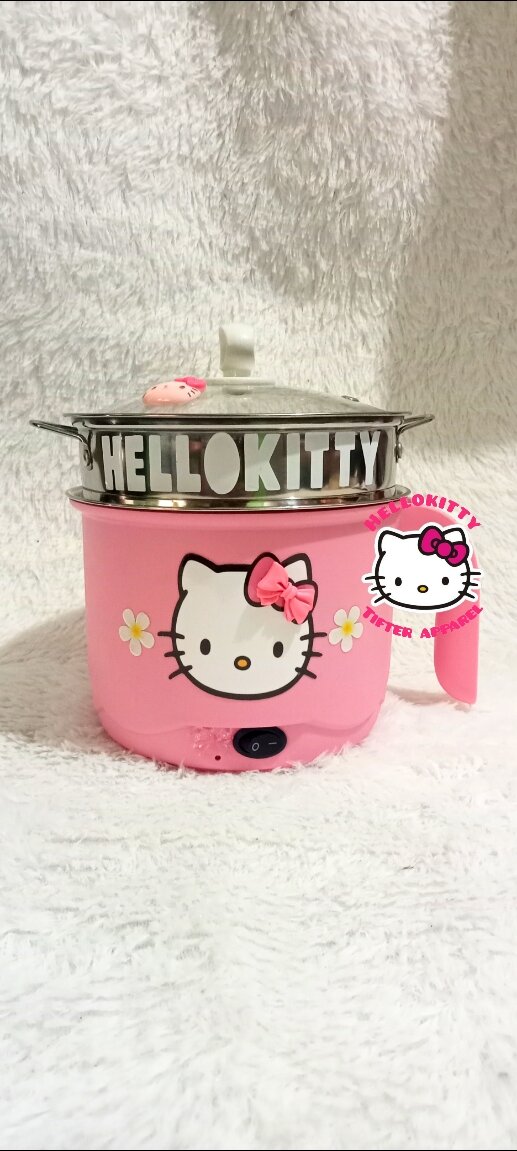 Hello kitty portable hot pot electric rice cooker steamer Lazada PH