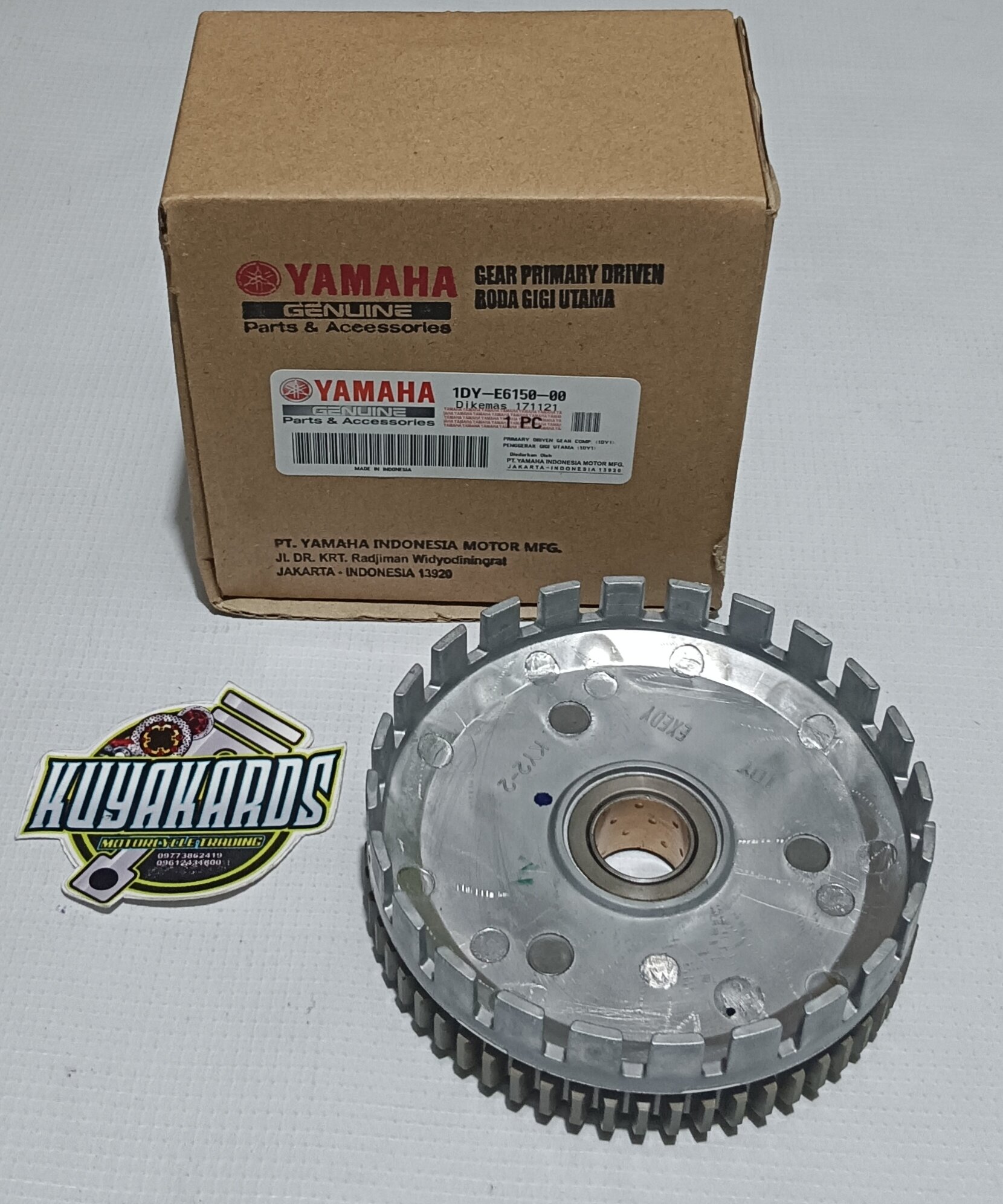 YAMAHA GENUINE CLUTCH HOUSING/PRIMARY DRIVEN GEAR COMP. VEGA FORCE FI