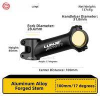 LUNJE | Lightweight Adjustable Bike Stem Highway Mountain