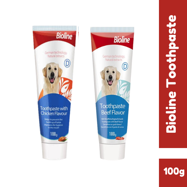 Bioline toothpaste for store dogs