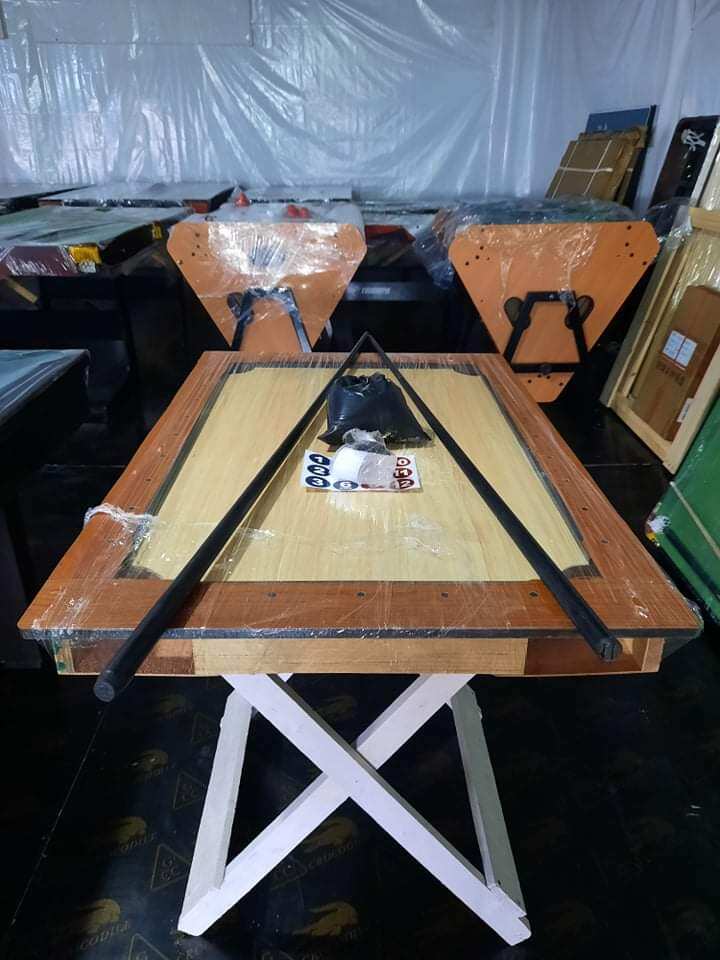 2x3 new pool table with complete set of accessories/ poolpolan /pool