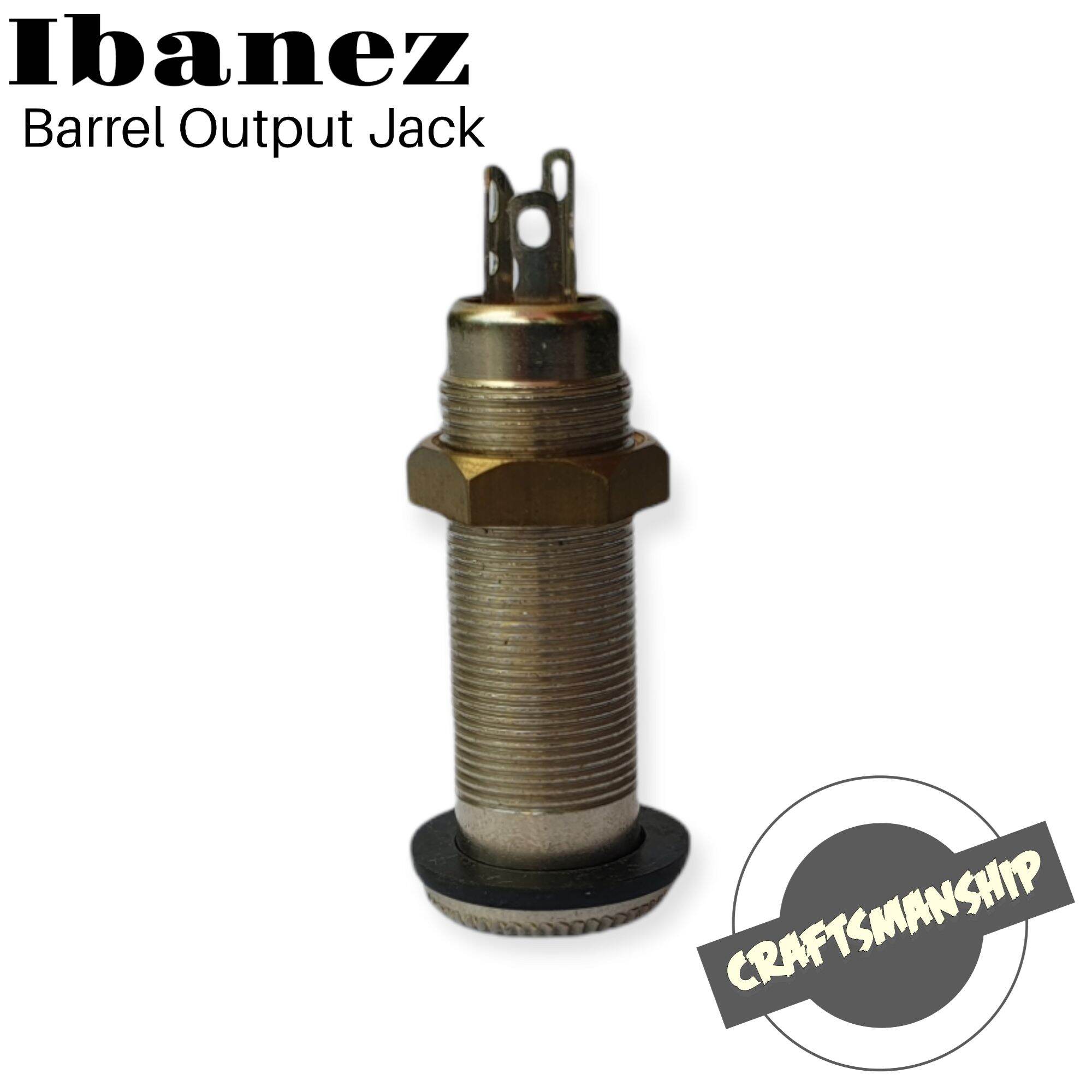 Genuine Ibanez SR & GSR Barrel Output Jack 3JK1C12DZ. 