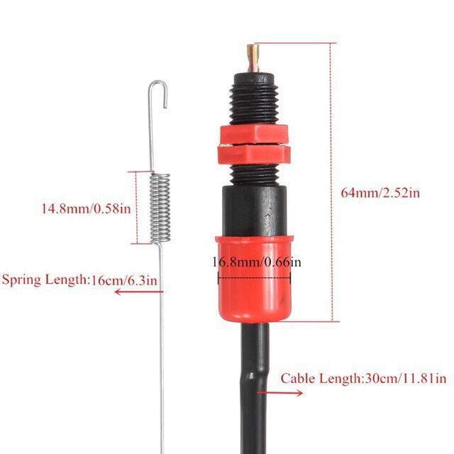 Rear Brake Light Switch With Spring. 