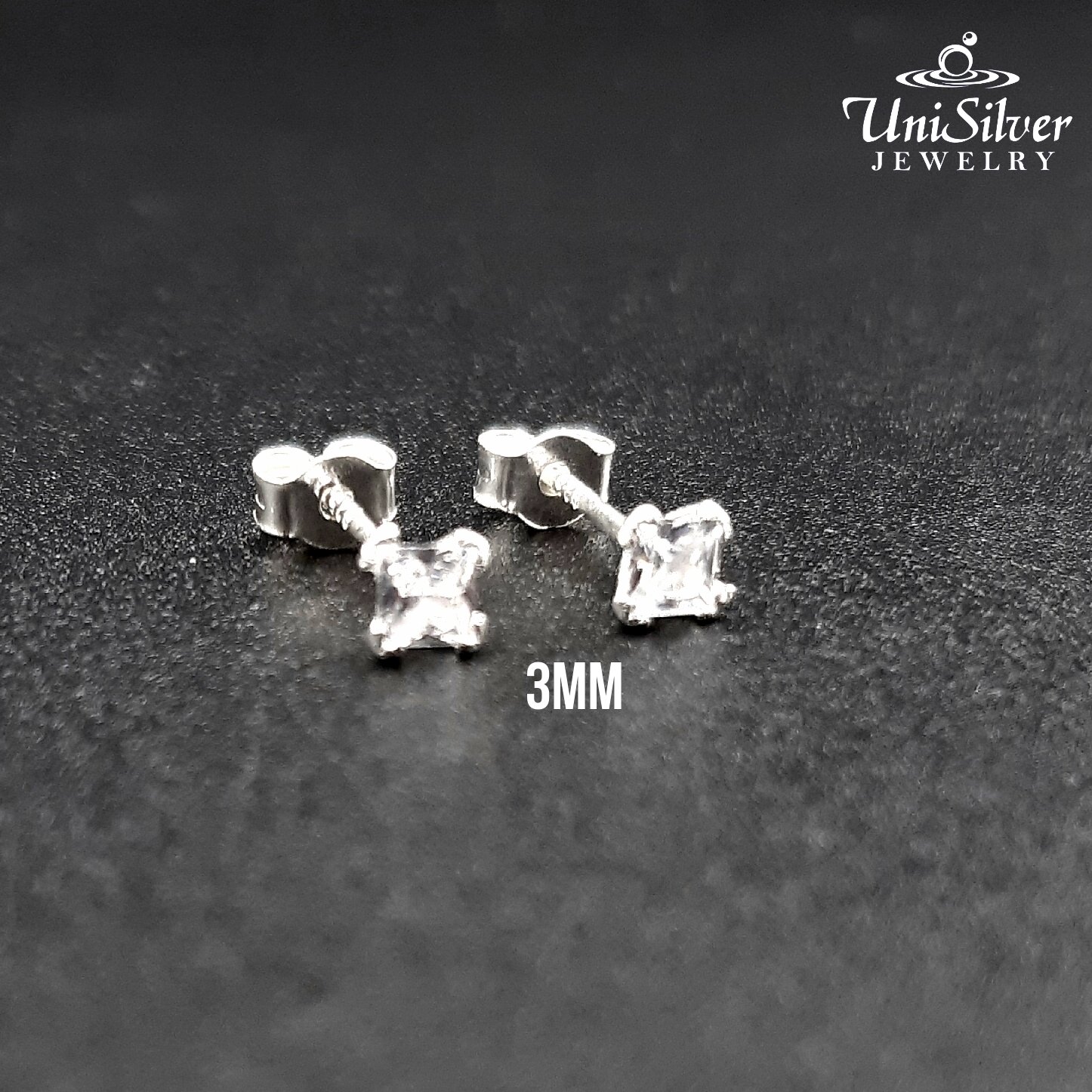 Unisilver earrings with deals stones