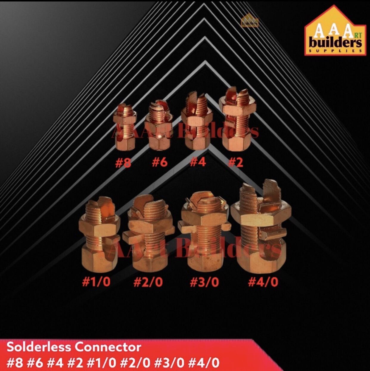 Solderless Connector 8 6 4 2 1/0 2/0 3/0 4/0 Lazada PH