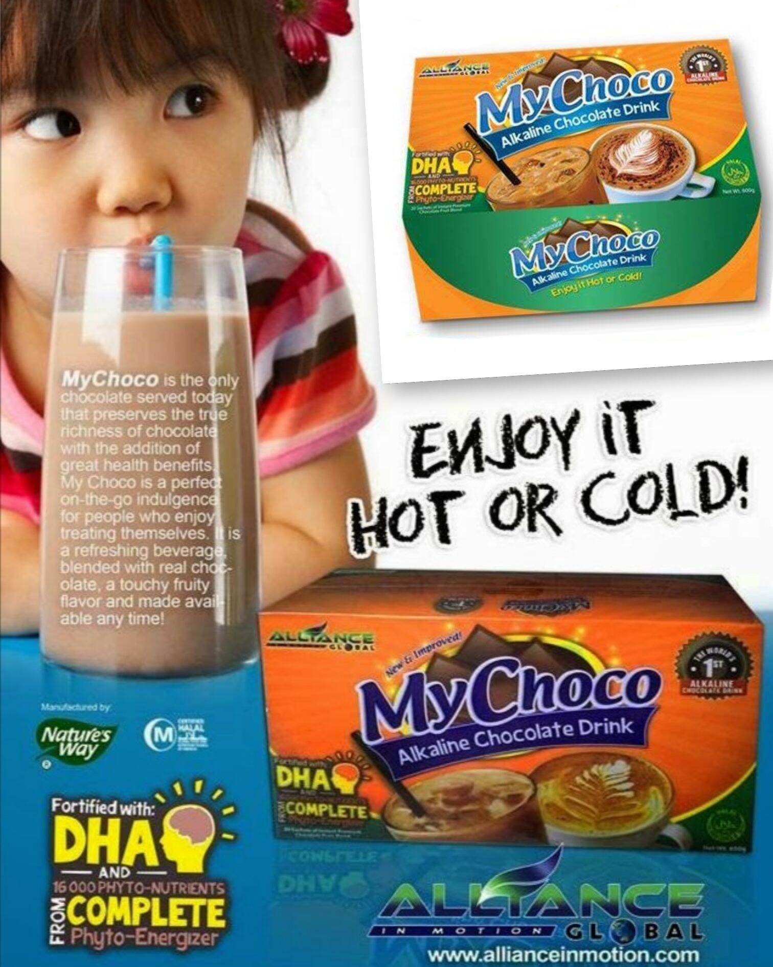 MY CHOCO Alkaline Chocolate Drink 20 Sachets Lazada PH