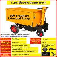 JINTONGCAIZI | Electric Dump Cart Construction Site Transport