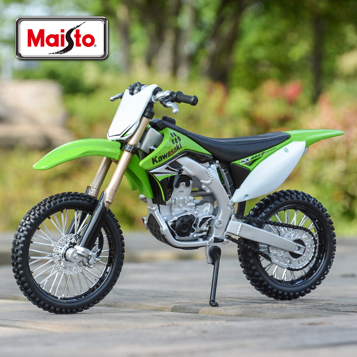 Maisto kawasaki cheap kx450f motorcycle