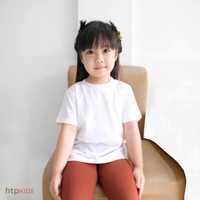 HTP KIDS PLAIN WHITE TEE (unisex)