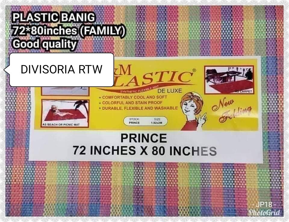 FAMILY SIZE PLASTIC BANIG Lazada PH