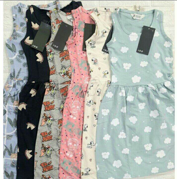 BUY 1 TAKE 1❗(2pcs) *H&M DRESS FOR KIDS 1-12 YRS RANDOM 30-40 DESIGN  ASSORTED