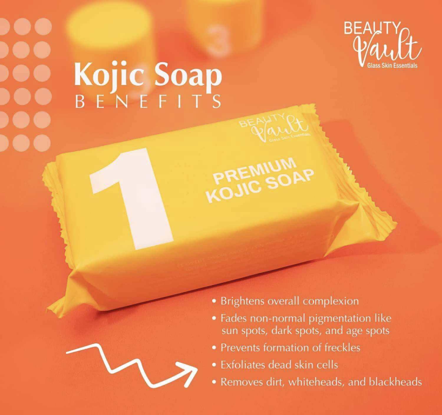 Kojic soap beauty vault