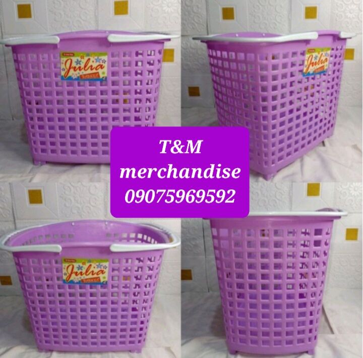 Purple Laundry Basket atelieryuwa.ciao.jp