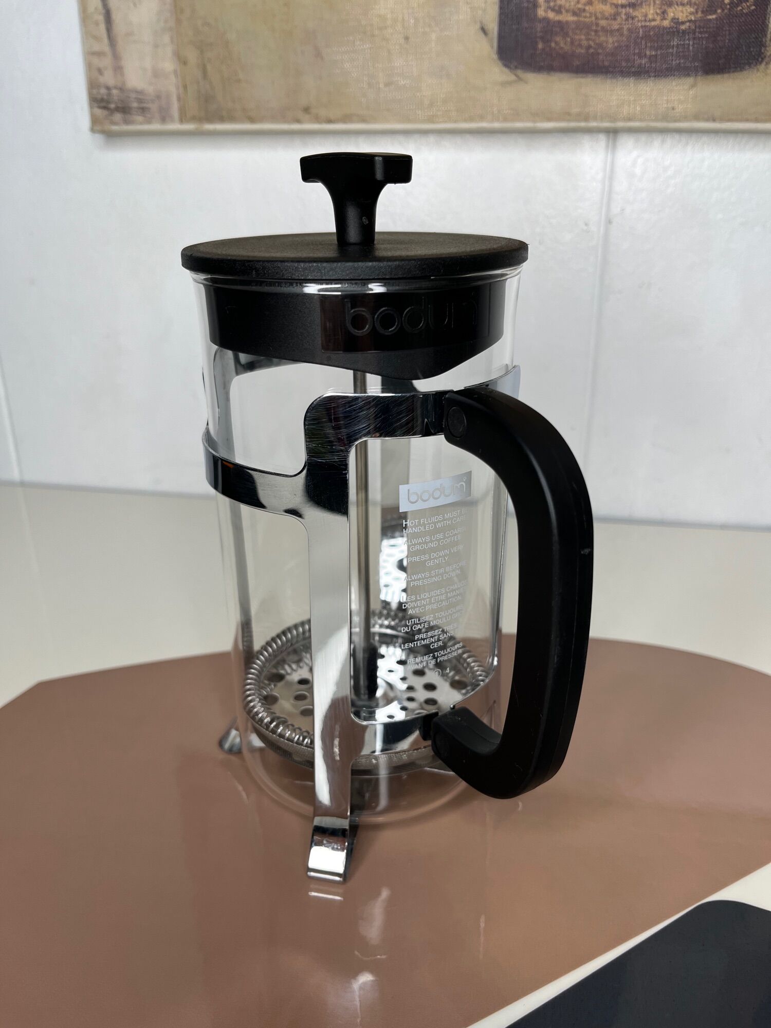 Bodum Jesper French Press Coffee Maker Silver 8 cups 1L , Lazada PH