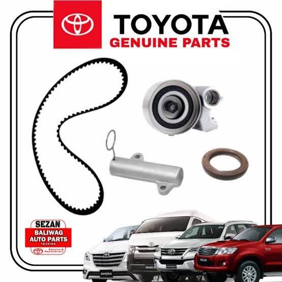 ORIGINAL TOYOTA TIMING BELT KIT FOR FORTUNER / HIACE / HILUX / INNOVA