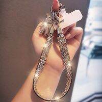 ZHENGEGE | Luxury Crystal Bear Pendant Phone Lanyard Anti-Loss
