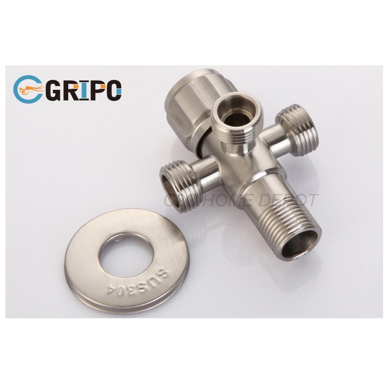 Gripo sus 304 stainless high quality 3 way angle valve