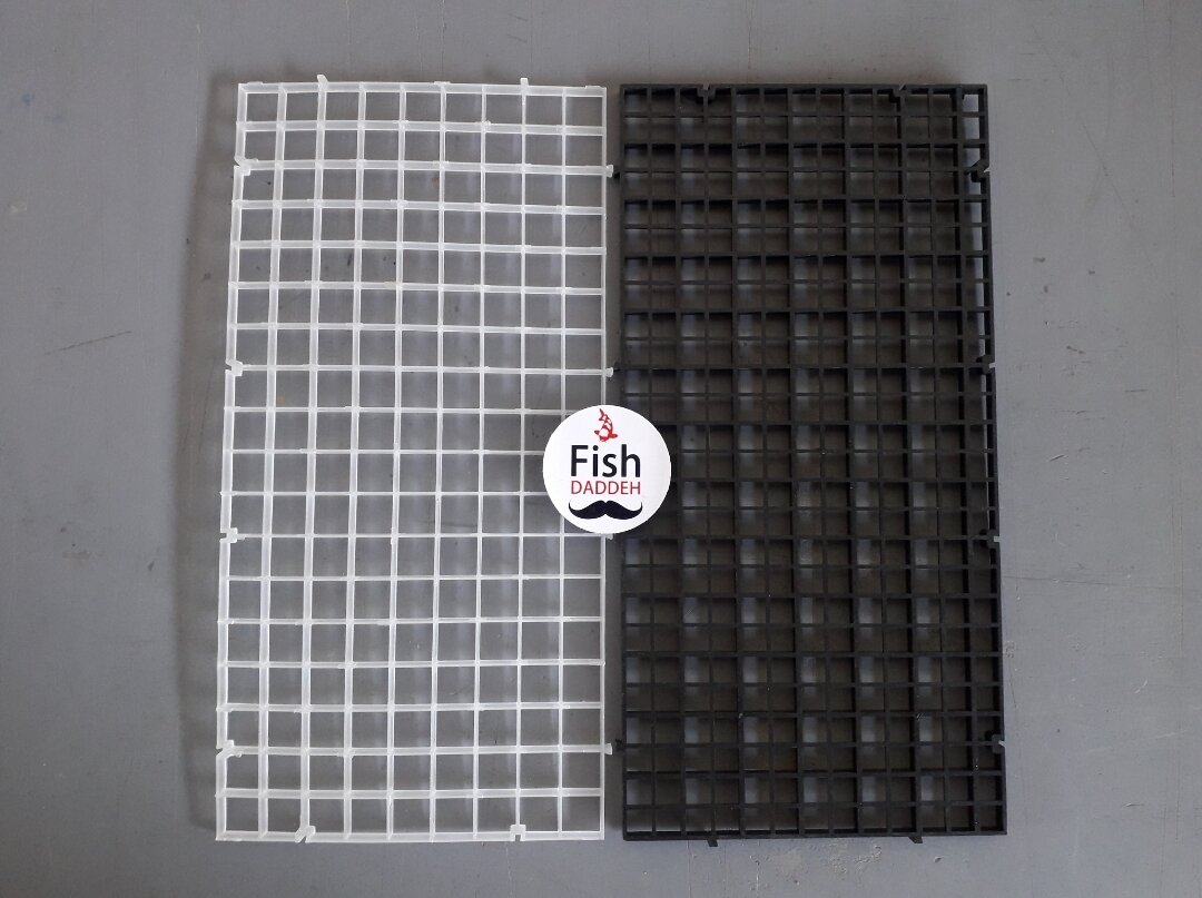 Aquarium Grid Divider Tray I Coral Rack Plastic Divider Egg Crate