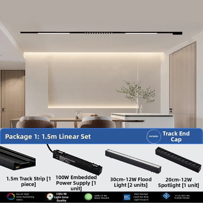 Grand band | Ultra-thin Magnetic Track Light Ceiling Linear