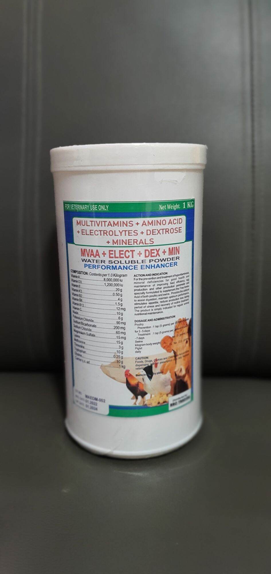 multivitamins amino acids electrolytes dextrose minerals 1 kilogram