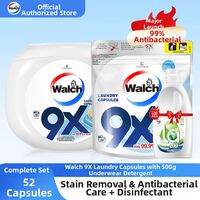 Walch | Detergent Pods 9X Cleaning Power Disinfection Mite Removal