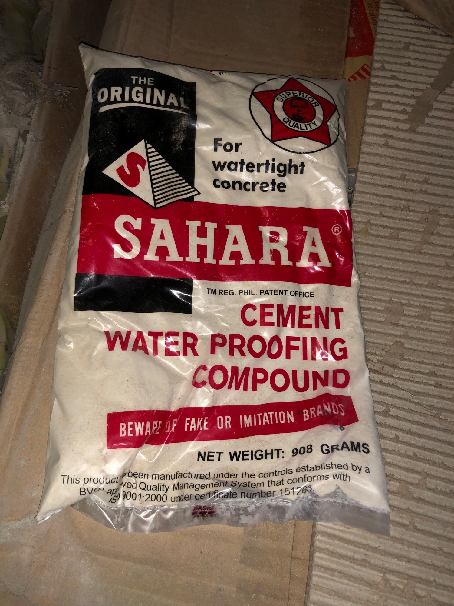 Sahara cement water proofing compound 1kg