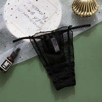Exotic Sexy G String Women Panties Lace Seamless Girls Underwear Briefs Thin Hollow Out Thong Lingerie Girls Intimates