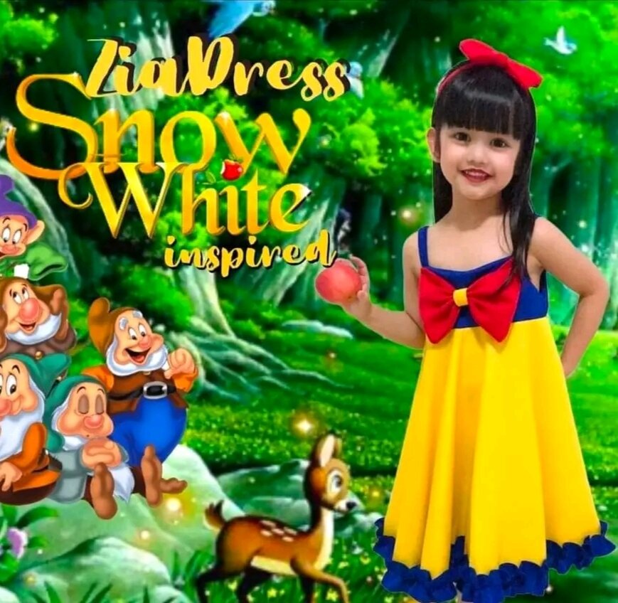 Snow white dress for 1 2024 year old