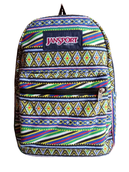 Jansport Boho Western Aztec Backpack Superbreak One Downtown Brown deals NWT