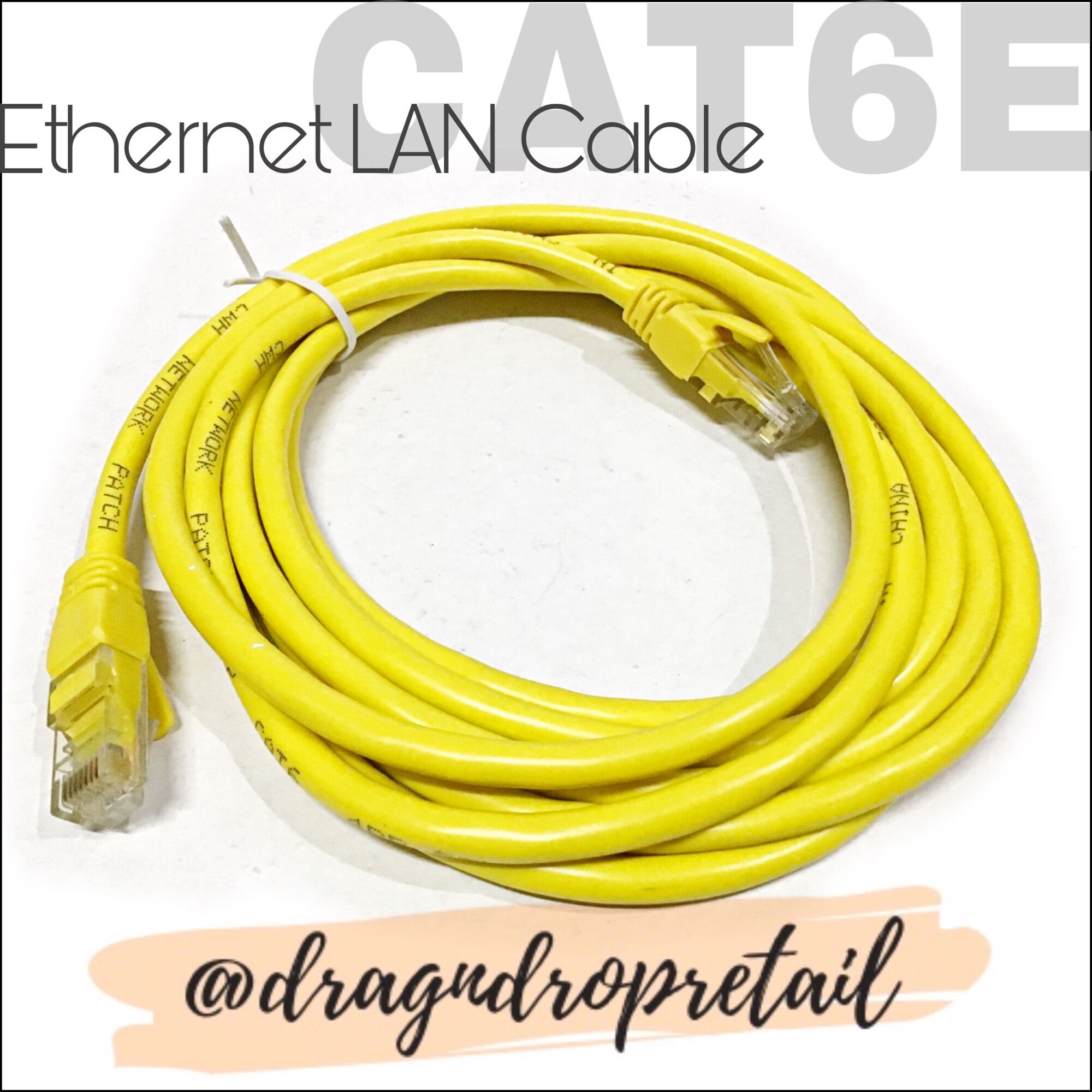 High Speed CAT6e Ethernet Cable, Various Lengths, CEM