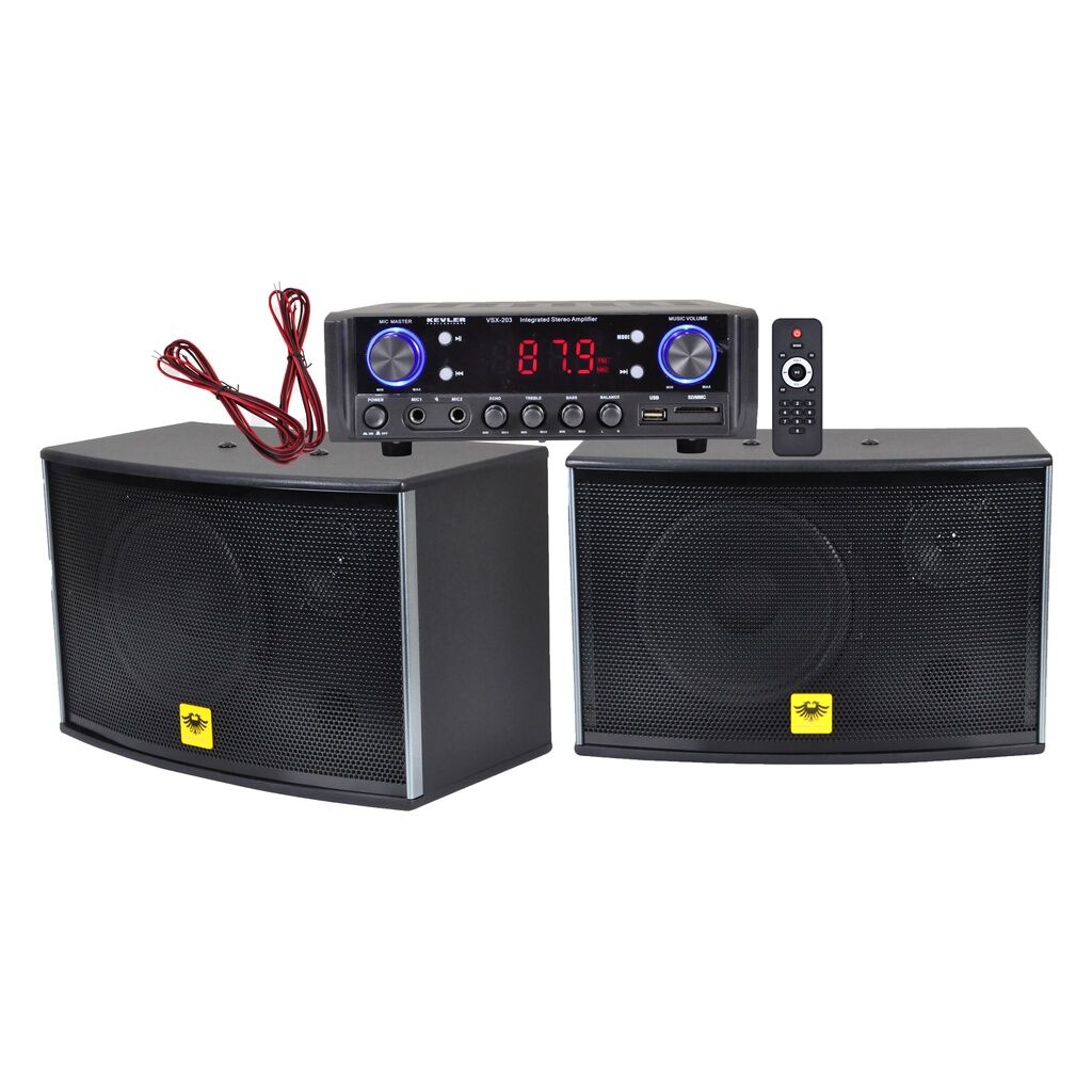 Original Kevler XCITE8 Mini Component Karaoke Speaker System ( 150
