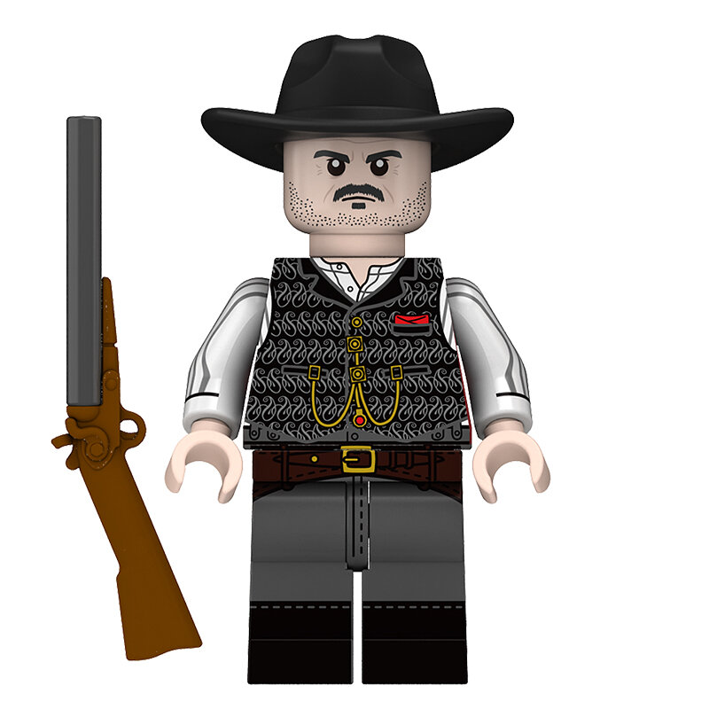 Third-Party Assembly Building Blocks Figure Toy Arthur Morgan from Red ...