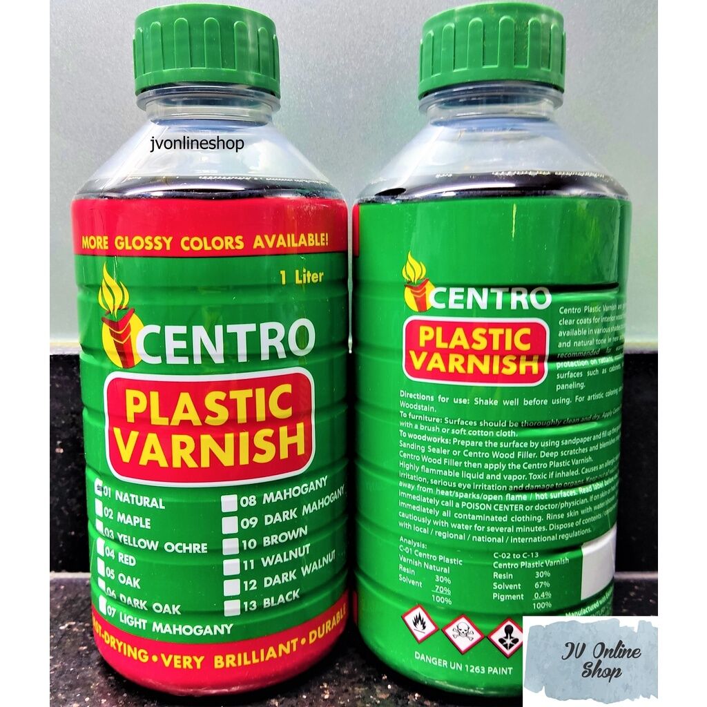 CENTRO Plastic Varnish 1 Liter Lazada PH