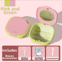 Portable Orthodontic Retainer Case Breathable Vilscijon
