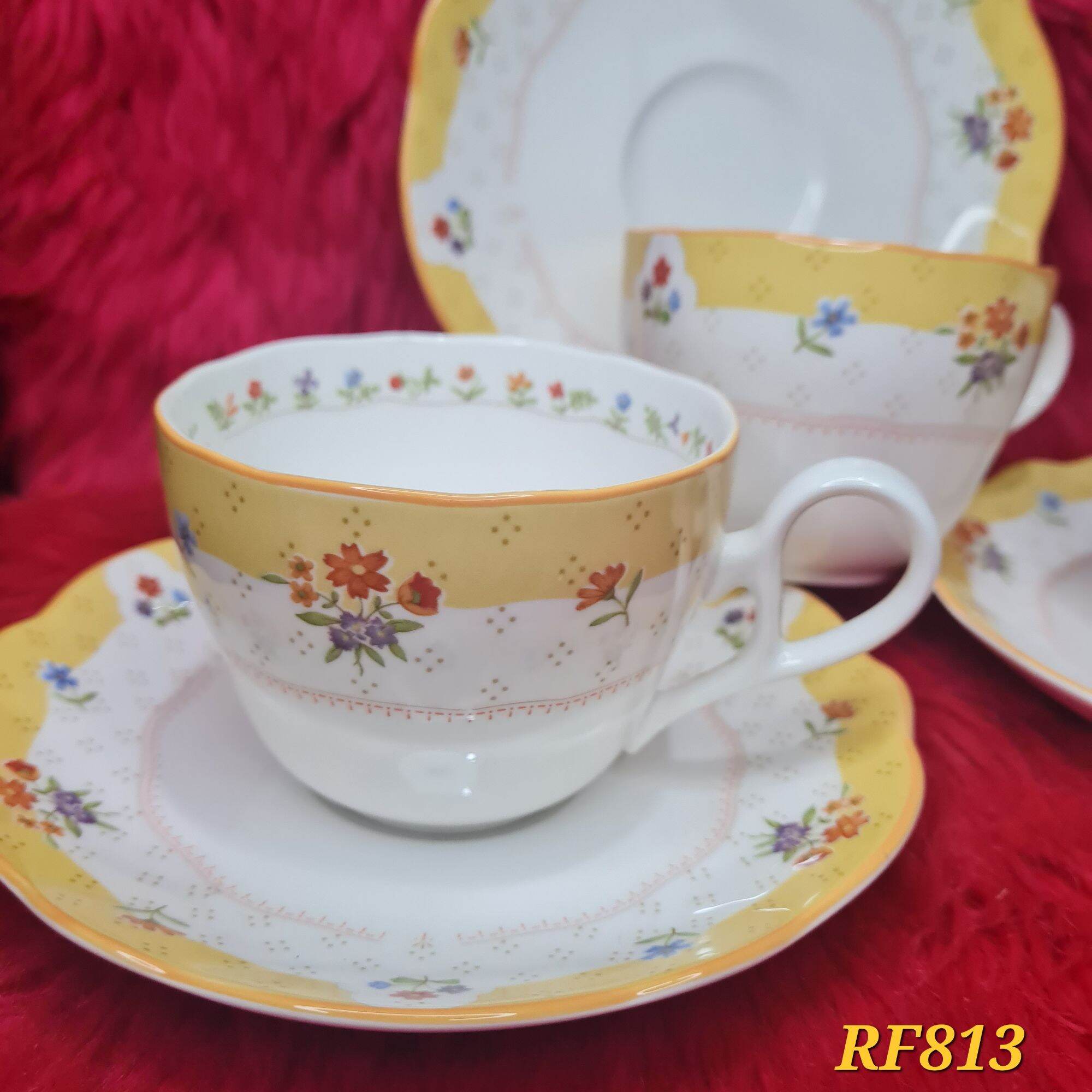 Rare Noritake True Love 9438 - Cup and Saucer - Japan - Sold
