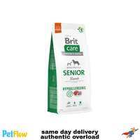 Brit care Senior 12kg Dry dog food Lamb Mono Protein Hypoallergenic