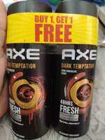 BUY 1 TAKE 1 AXE DARK TEMPTATION Body spray 135ML
