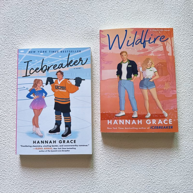 Icebreaker,Wildfire The Maple Hills Series by Hannah Grace English Books