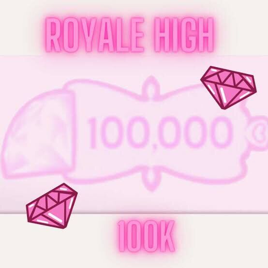 Royale High 100k Diamonds for 80 GCash Lazada PH